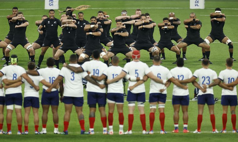 Francia y los All Blacks abren el Mundial de rugby. 