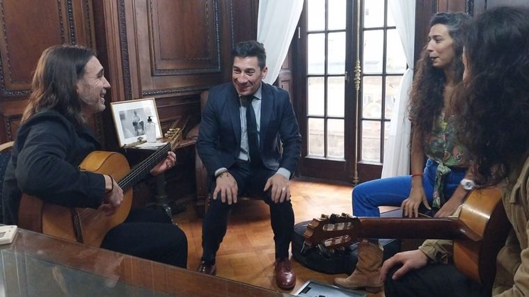 Ariel Ardit fue distinguido como Personalidad Destacada de la Cultura.