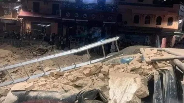 Marruecos sufrió el terremoto más violento de su historia.
