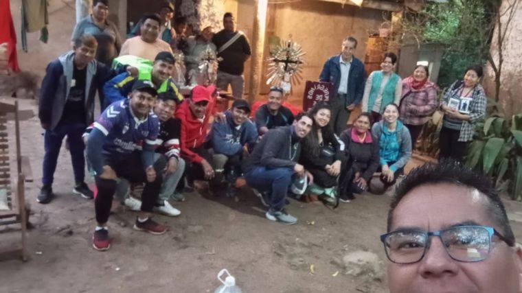 Postales de la peregrinación de fieles por la Virgen del Milagro de Salta