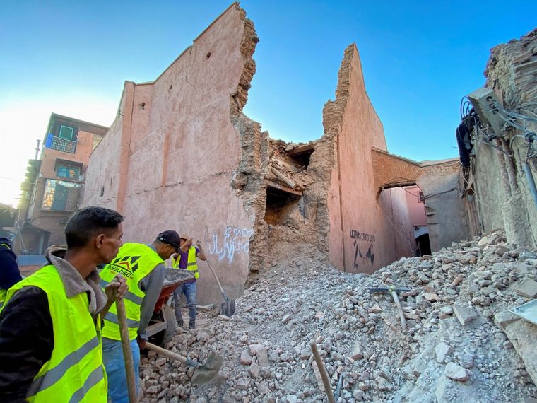 Marruecos sufrió el terremoto más violento de su historia.
