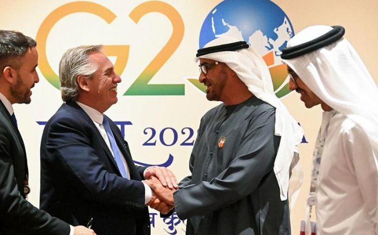 FOTO: Alberto se reunió con el príncipe de Arabia Saudita: inversiones en agenda