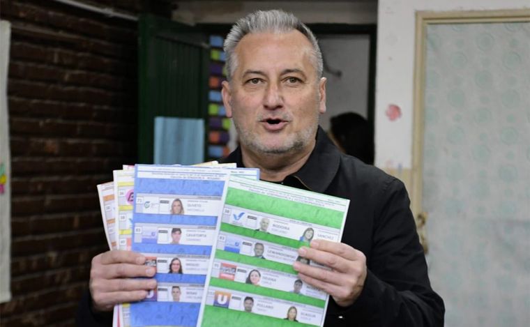 Votó Marcelo Lewandowski en Rosario.