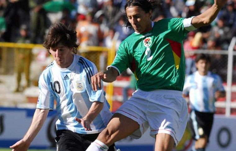 Messi jugando en La Paz en el año 2009. (Foto: RTVE)