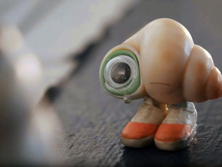 FOTO: La historia de un pequeño caracol que habla fue nominada al Oscar.