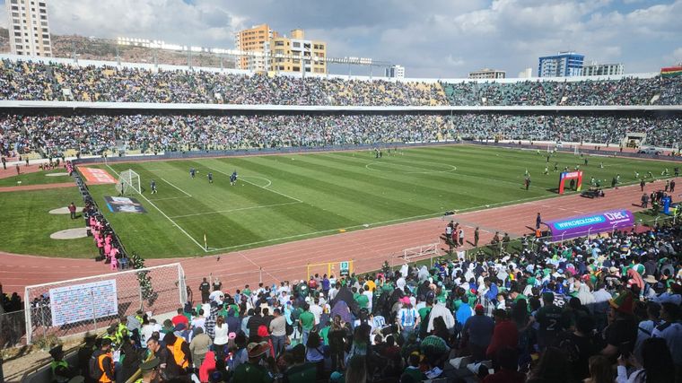 Desde la altura de La Paz, Cadena 3 transmite Bolivia-Argentina