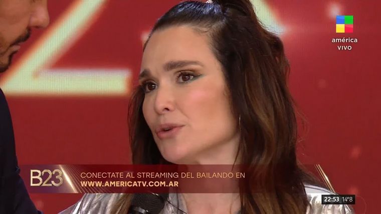 Lali González hizo un truco fallido y casi tuvo un accidente en la pista