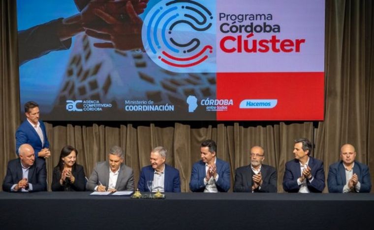 FOTO: La Provincia de Córdoba lanzó un programa para el desarrollo de clústeres.