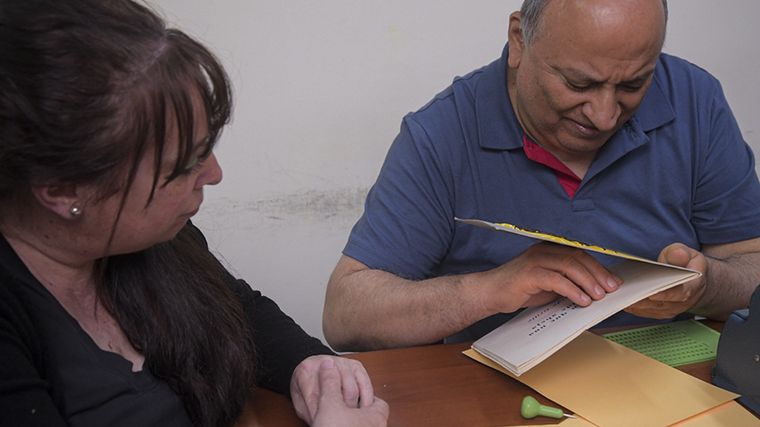 FOTO: La biblioteca para personas ciegas tiene entre 500 y 600 socios