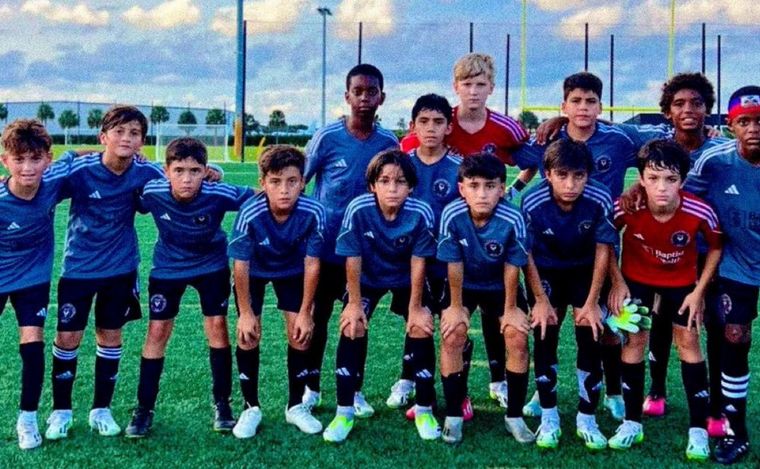 Thiago Messi debutó en el Inter Miami. (Foto:Twitter)