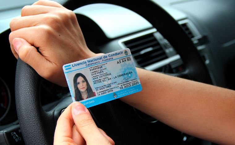 FOTO: Licencia de conducir. (Foto: ilustrativa/Gobierno argentino)