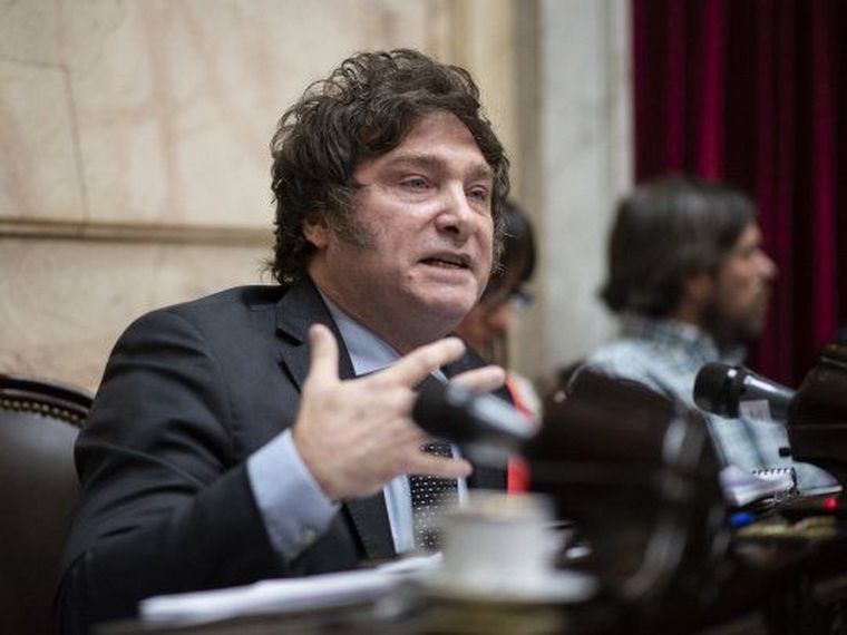 FOTO: Javier Milei, diputado y candidato a presidente por la Libertad Avanza. (archivo)