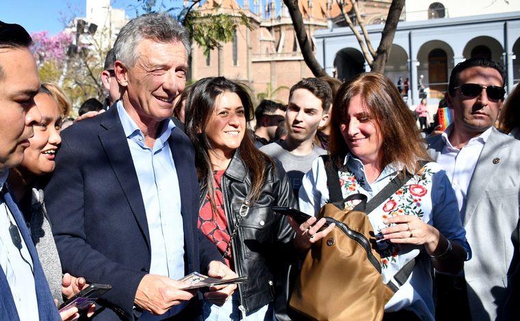 FOTO: Mauricio Macri en Córdoba.