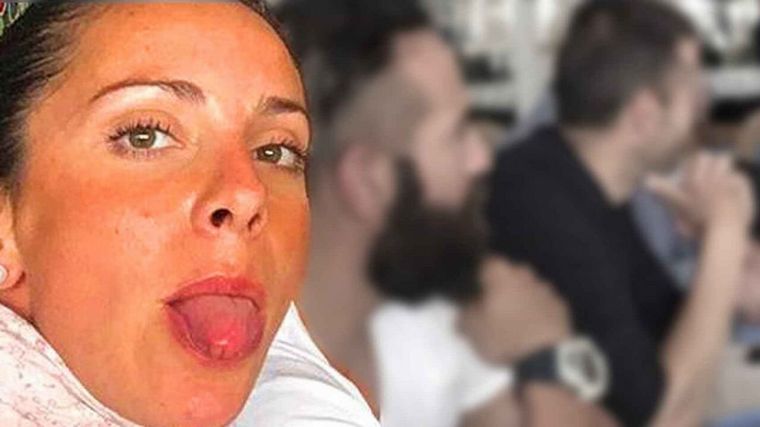 Rosa y a su lado su cómplice, a sólo 24 horas del crimen de Pedro.