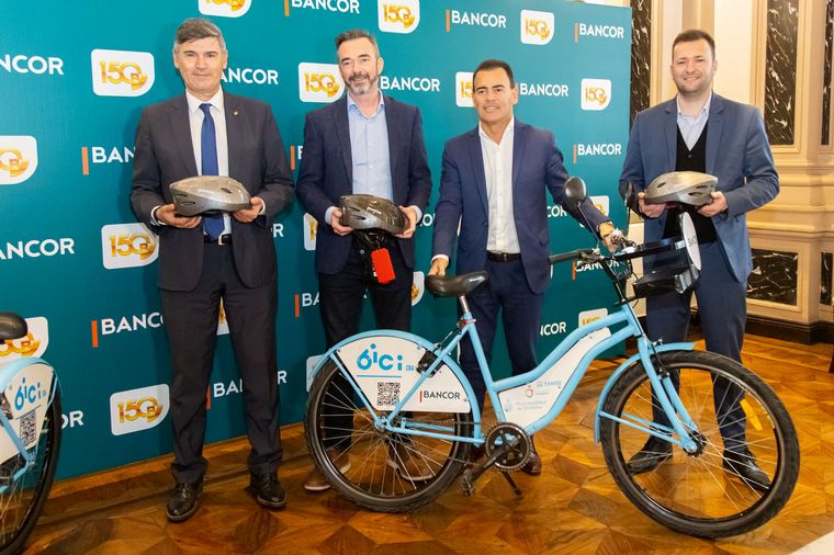 FOTO: Con apoyo de Bancor, se amplió 50% la flota de bicicletas de la Municipalidad