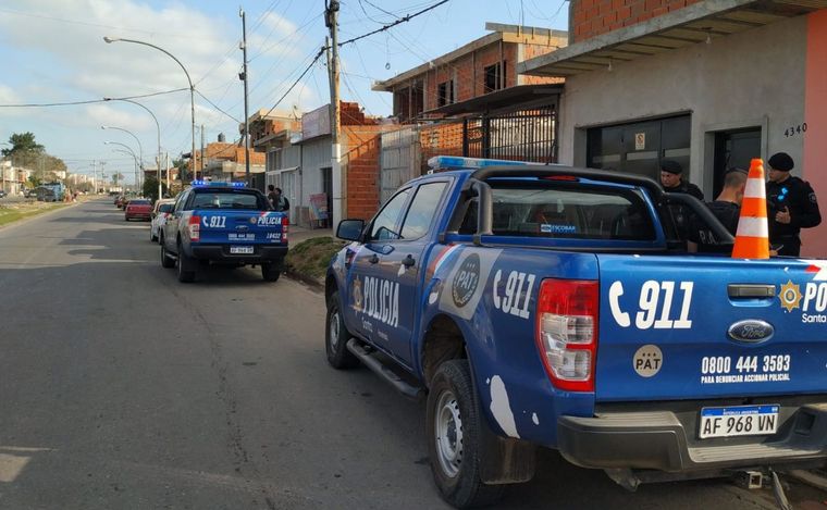 FOTO: Mataron a balazos a un hombre en una vivienda de zona oeste de Rosario. 