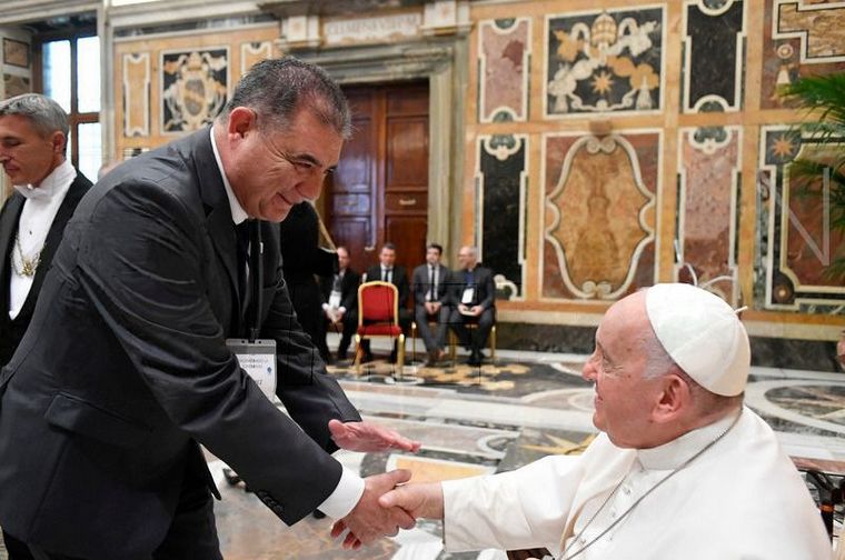 FOTO: La UPC dijo presente en el encuentro de rectores con el Papa Francisco
