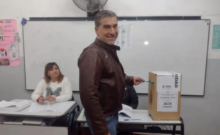 FOTO: Mario Vadillo, candidato a gobernador de Mendoza del Partido Verde.