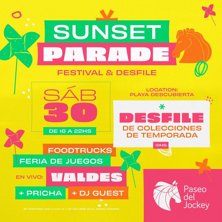 FOTO: Sunset Parade en Paseo del Jockey: un festival imperdible por la primavera