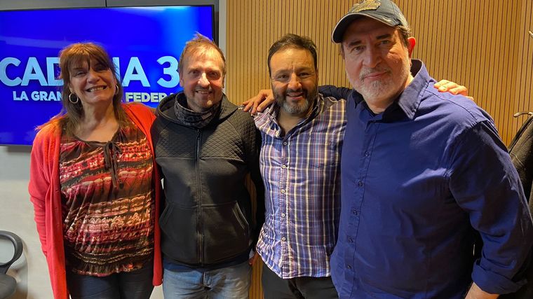 FOTO: “El Flaco” Pailos y Marcelo Stutz adelantan “Ángel y Demonio” en la radio