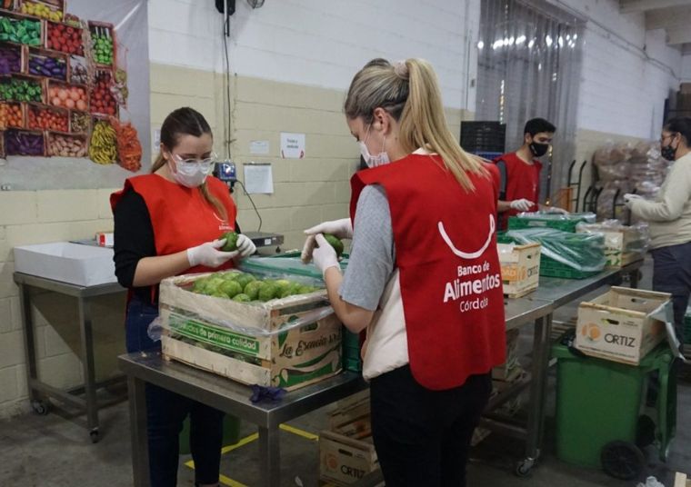 FOTO: La Fundación Banco de Alimentos Córdoba asiste a más de 90 mil personas.