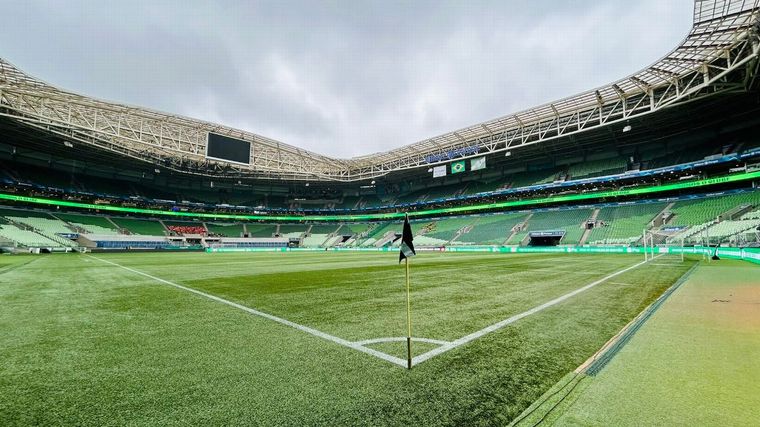 FOTO: El Allianz Parque, estadio del equipo brasileño. (Foto: @Palmeiras)