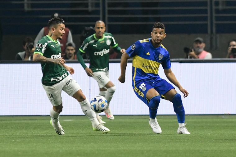 FOTO: Boca visita a Palmeiras en las semis de la Libertadores.