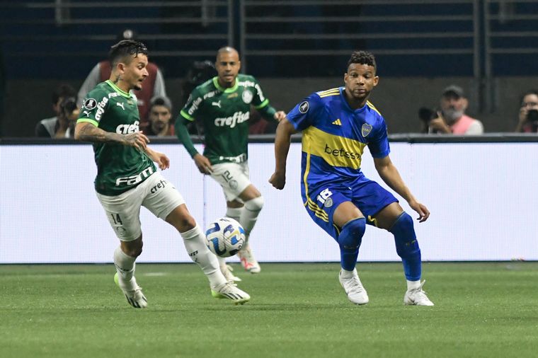 Boca visita a Palmeiras en las semis de la Libertadores.