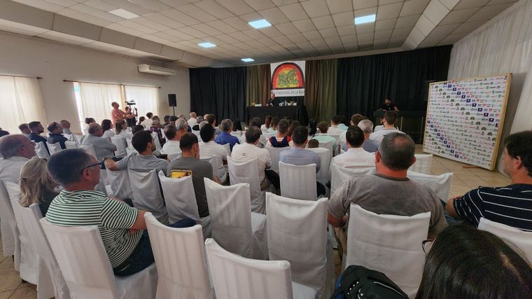 Gustavo Grobocopatel en la Fiesta Nacional de la Soja