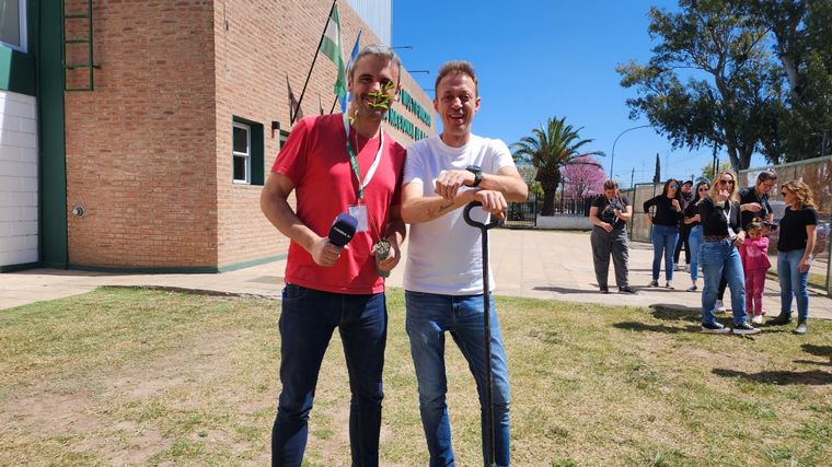 La Sole agradeció la donación de árboles de BAUM realizada por Cadena 3.