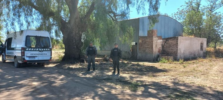 FOTO: Operativo por presunta trata laboral en un campo del norte de la provincia de Córdoba