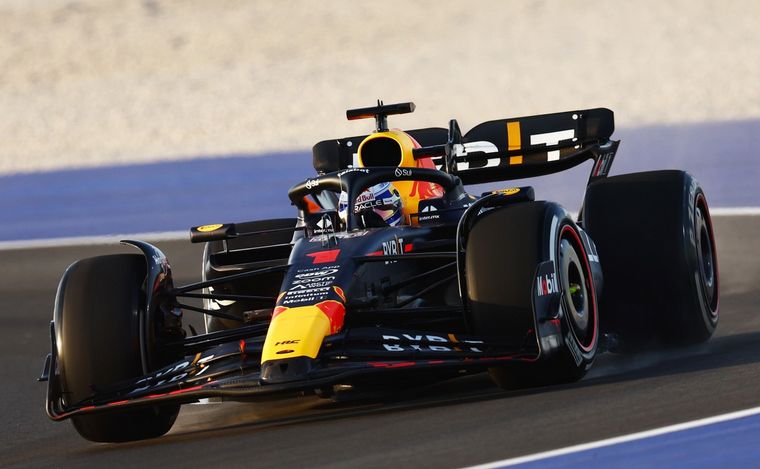FOTO: Max Verstappen lideró la única práctica que tendrá el GP de Catar de F1