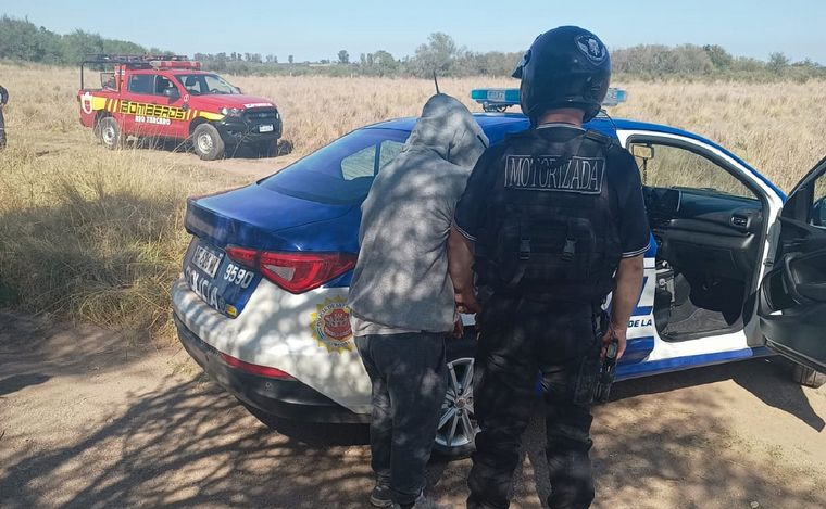 Capturaron al presunto autor del femicidio en Río Tercero. (Foto: Policía de Córdoba)