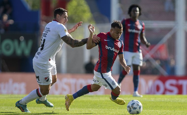 Newell's vs. San Lorenzo. Fecha 8. Copa de la Liga Profesional 2023.