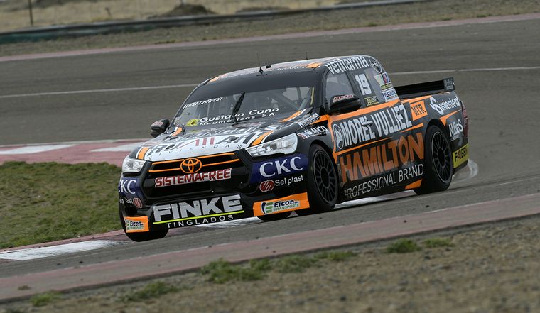 Chapur/Amarok-Hamilton Herramientas fué 8° en Comodoro Rivadavia.