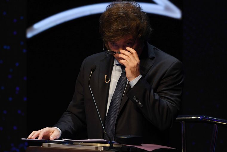 Javier Milei, candidato de la Libertad Avanza.