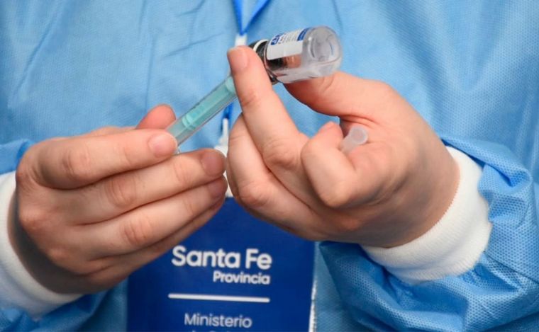 FOTO: Campaña de vacunación Covid-19 en la provincia de Santa Fe. 