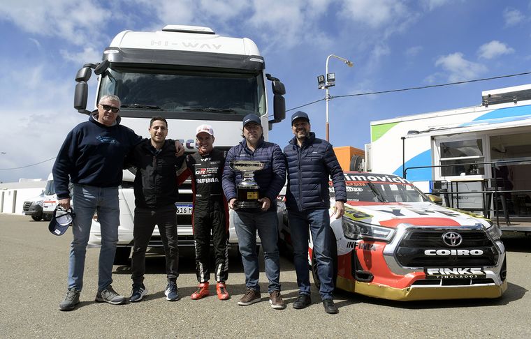Cadena3 en el Gran Premio Iveco con el ganador Mariano Werner.