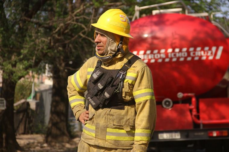 Las llamas azotan distintos puntos de la provincia de Córdoba.