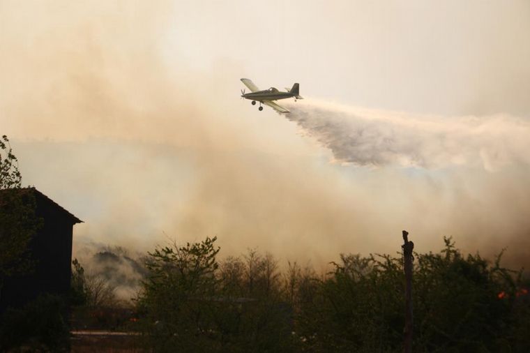 FOTO: El Gobierno brindará asistencia a las localidades afectadas por los incendios