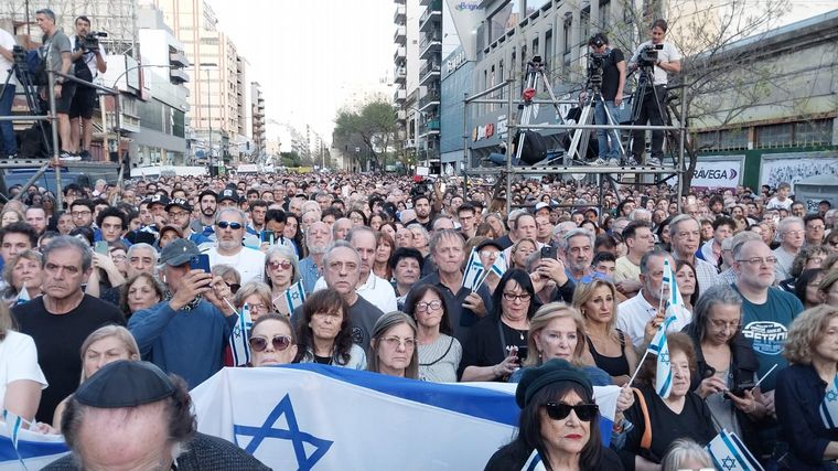 Organizaciones judías marcharon en Buenos Aires y Córdoba en apoyo a Israel