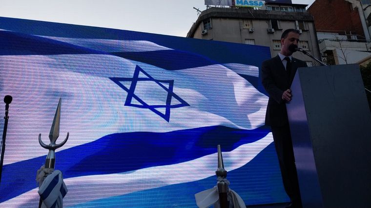 FOTO: Organizaciones judías marcharon en Buenos Aires y Córdoba en apoyo a Israel