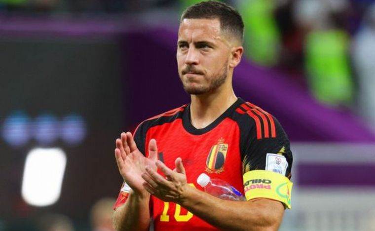 Eden Hazard anunció su retiro del fútbol.