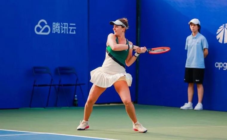 FOTO: Nadia Podoroska perdió en su debut en el WTA 250 de Seúl