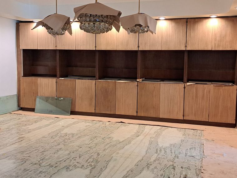 Inauguran un homenaje a Diego Maradona en su casa de Villa Devoto.