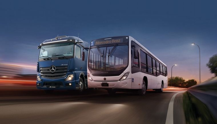 FOTO: Mercedes-Benz Camiones y Buses obtuvo la certificación de la Norma ISO 14.001