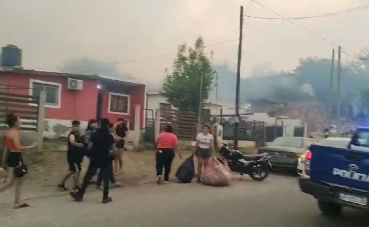 FOTO: Pánico y corridas: el dramático relato de las evacuaciones en Carlos Paz