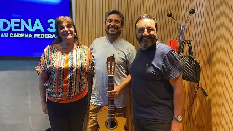 Emiliano Zerbini adelantó en Cadena 3 su show en