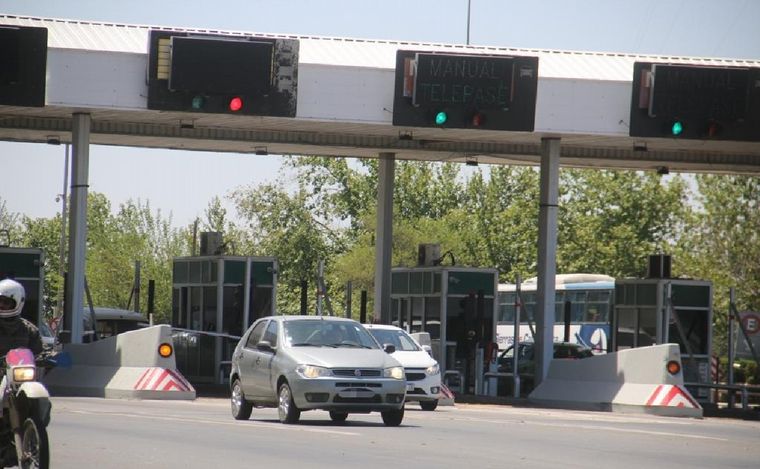 Así está el peaje de Ruta 5, en Córdoba (Foto: Daniel Cáceres/Cadena 3)
