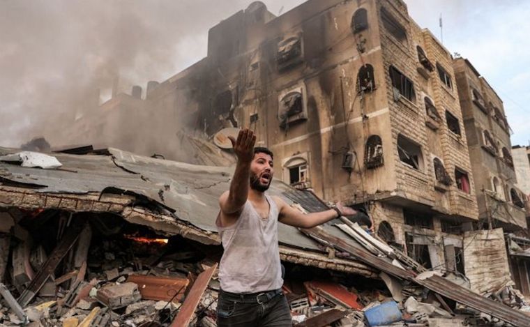 Ciudad de Gaza (Foto: CNNEspañol).